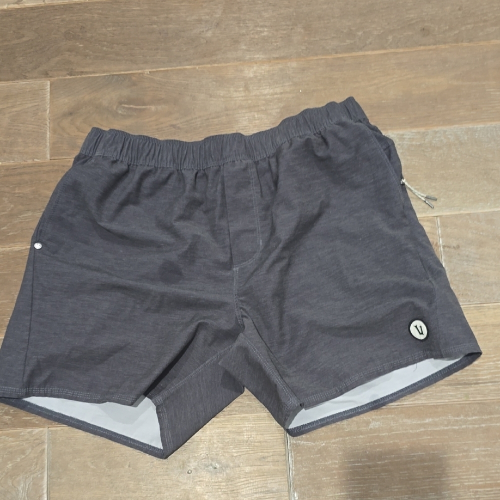 Vuori Men's Athletic Shorts - Dark Gray